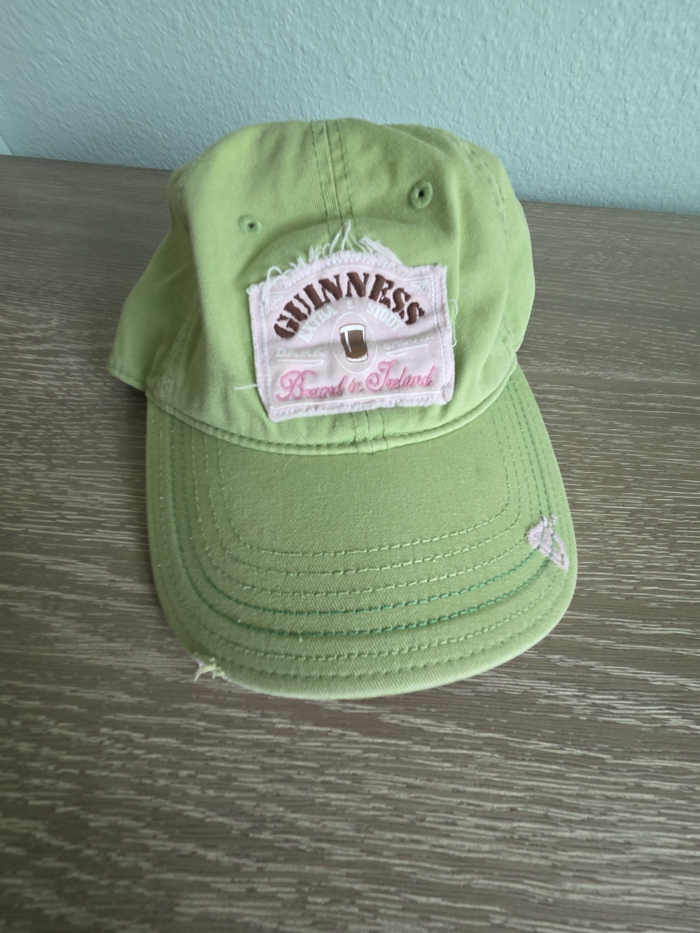 Guinness Branch in Ireland Lime Green Baseball Cap